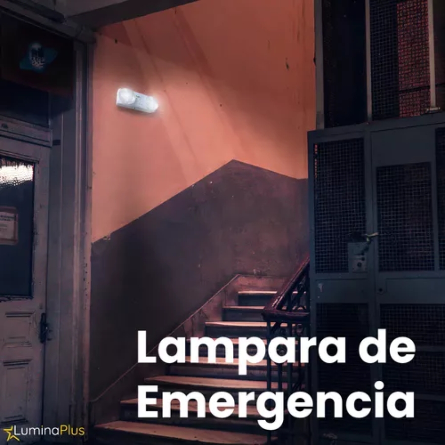 Miniatura 2 de Lámpara Emergencia Led De Pared Mercury